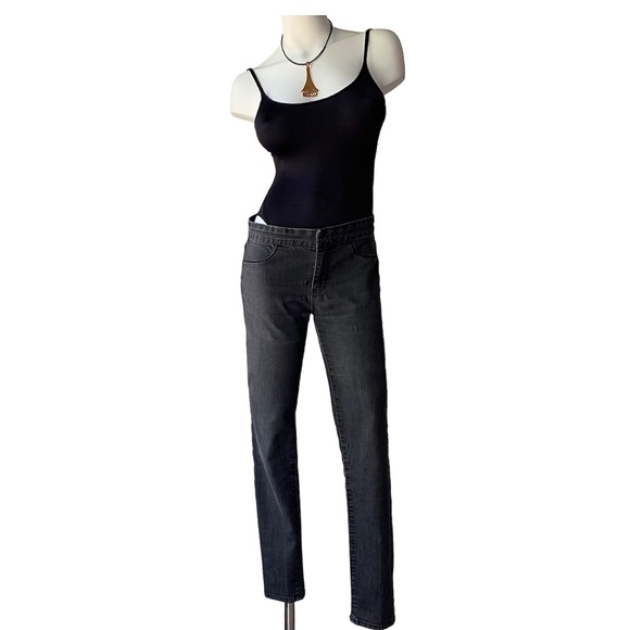 💥$45 TODAY ONLY!💥 CK Calvin Klein Jeans Skinny Gray Straight Leg Jeans/Jeggings - Picture 8 of 12